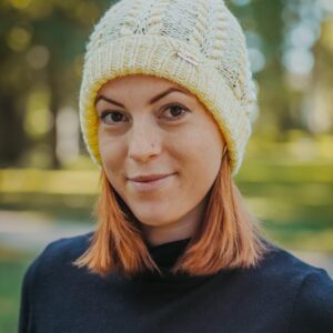 Pletena čepice pro děti