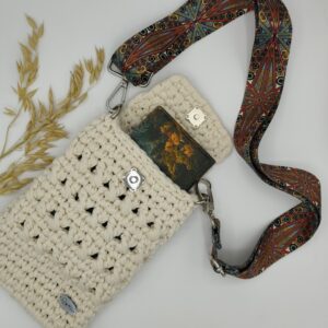 Mini crossbody na mobil