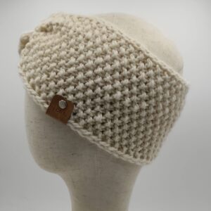 Smetanová zimní čelenka