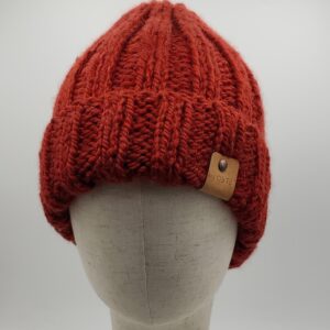 Dámská chunky čepice měděná