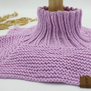 Pletené vlněné nákrčníky dívčí