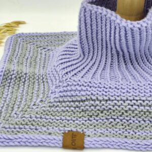 Pletené vlněné nákrčníky pro děti