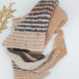 Vlněný pletený šátek Svítání